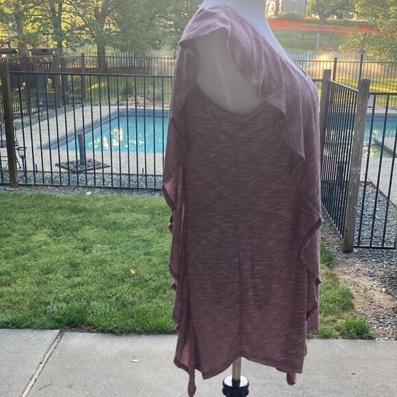 NWT Jessica Simply Ruffled Detail Maternity Tank Top Size Large - Picture 3 of 10